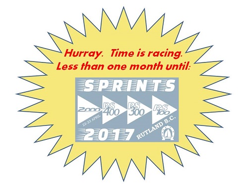 More information on Spring has now sprung. Have you hopped into your boat yet? Jump to it cos it’s nearly the Sprints!
