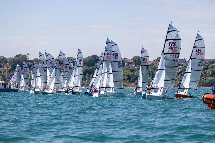 RS400 Celebration Regatta at RS Games Day 1