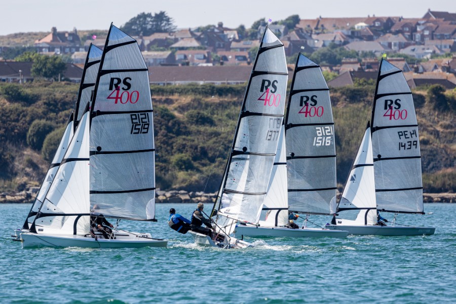 RS400 Celebration Regatta at RS Games Day 1