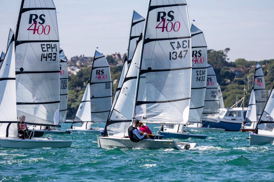 RS400 Celebration Regatta at RS Games Day 1