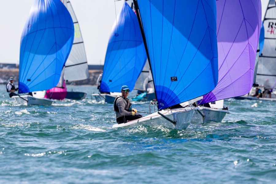 RS400 Celebration Regatta at RS Games Day 1