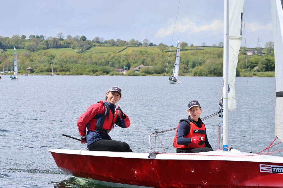 TridentUK RS400 Northern Champiosnhip, Carsington, May 2025