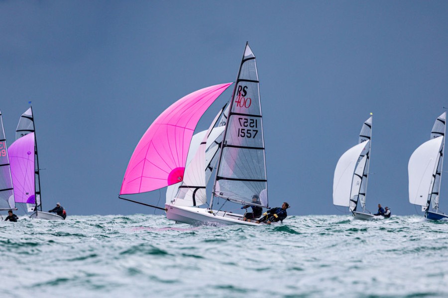 Noble Marine RS400 Nationals, HISC - day 1
