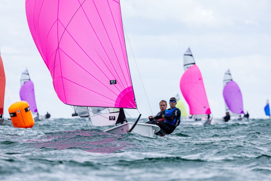 Noble Marine RS400 Nationals, HISC - day 1