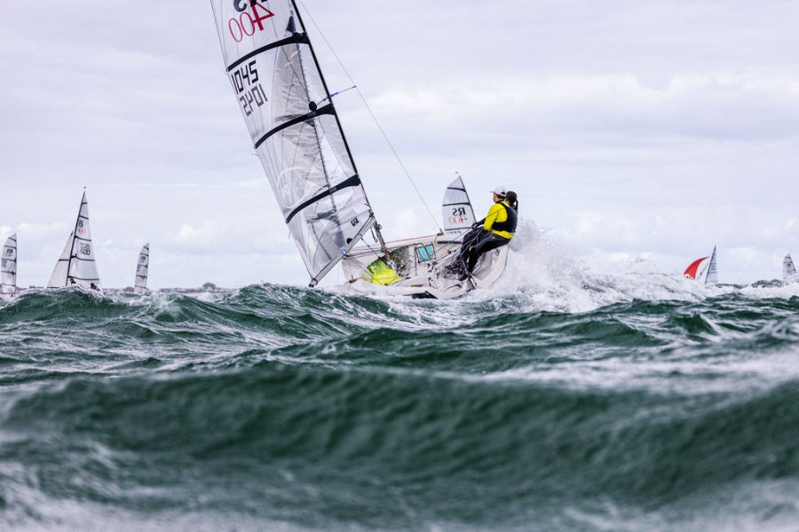 Noble Marine RS400 Nationals, HISC - day 1
