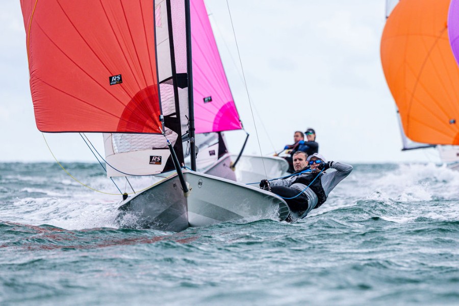 Noble Marine RS400 Nationals, HISC - day 1