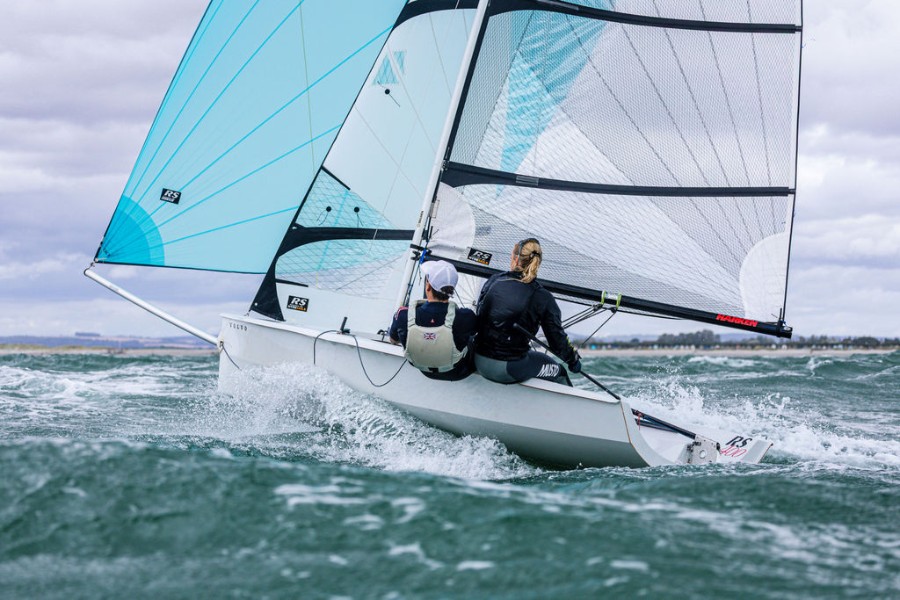 Noble Marine RS400 Nationals, HISC - day 1
