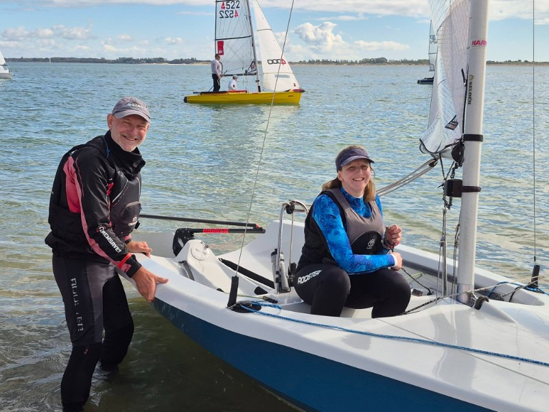 Noble Marine RS400 Nationals, HISC - day 2