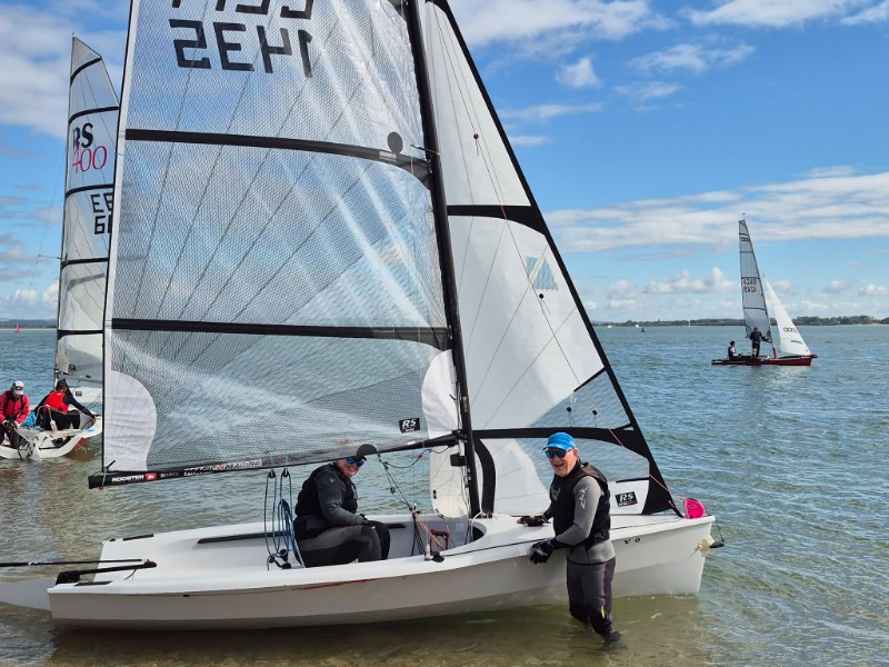 Noble Marine RS400 Nationals, HISC - day 2