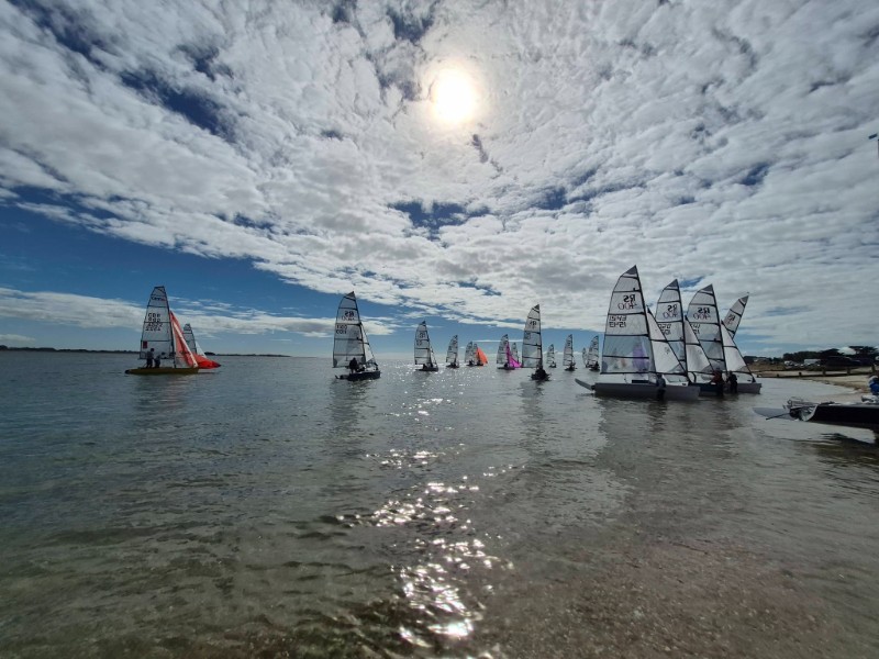 Noble Marine RS400 Nationals, HISC - day 2