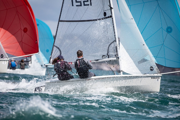 More information on Champagne sailing at the Volvo Noble Marine RS200 Nationals