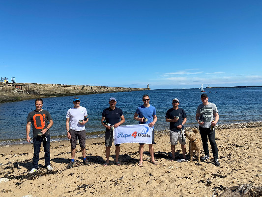 More information on Close finish at Rope4Boats RS400 Northern Tour at Tynemouth SC. 5&6 June 2021