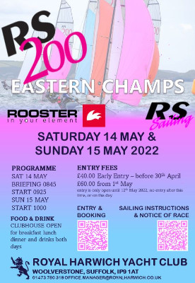 More information on Eastern Champs, Royal Harwich 14-15 May - Early entry deadline extended to 8th May